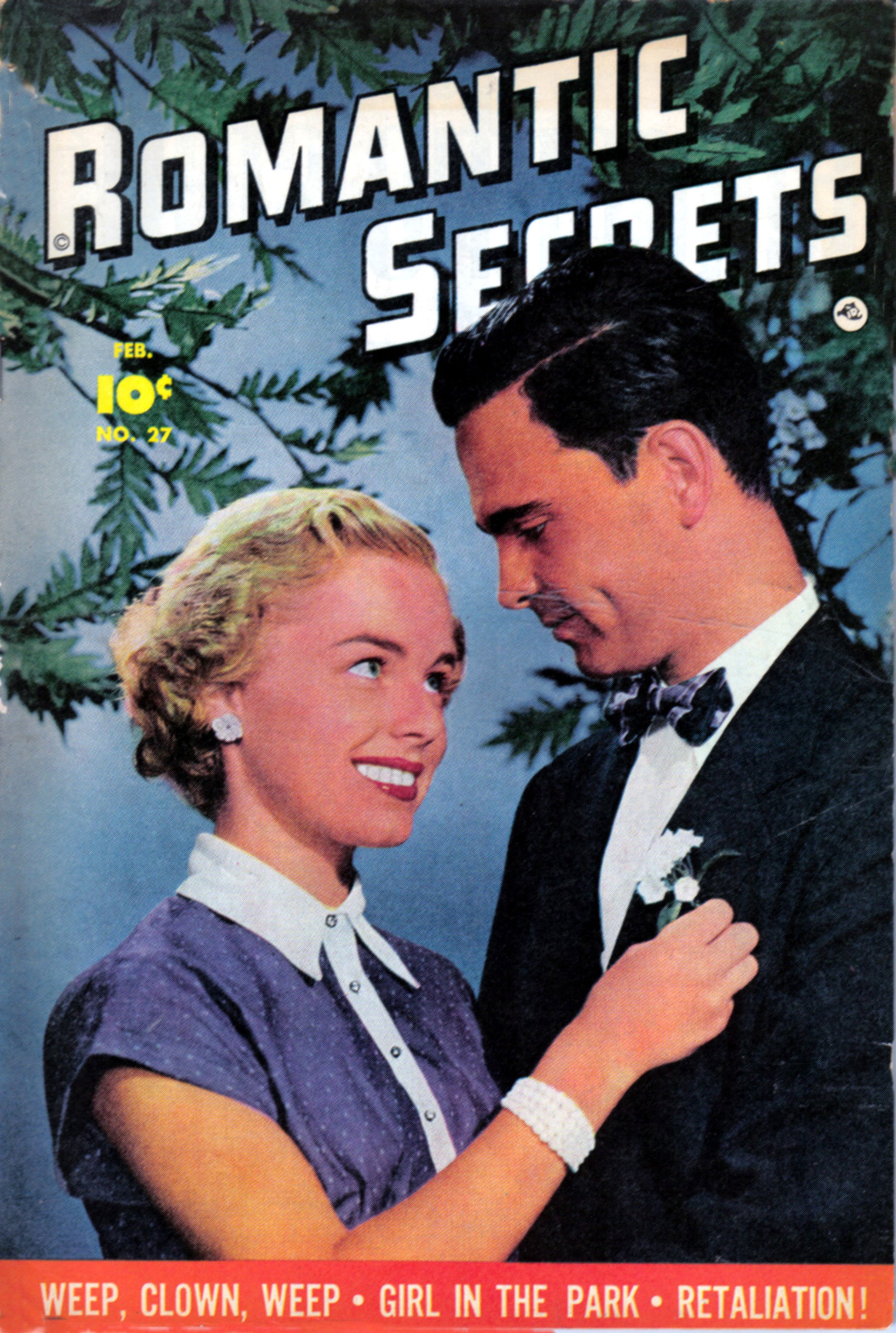 Romantic Secrets (Fawcett, 1949 series) #27 (February 1952)