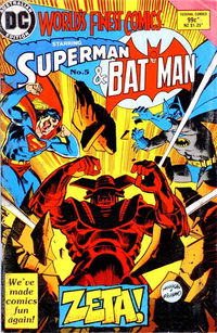 World's Finest Comics Starring Superman & Batman (Federal, 1984 series) #5 [December 1984?]