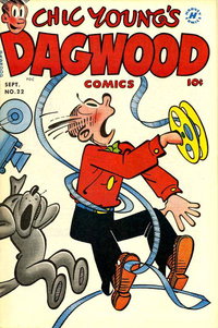 Chic Young's Dagwood Comics (Harvey, 1950 series)  #22 (September 1952)