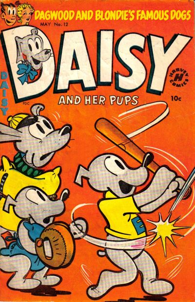 Daisy and her Pups (Harvey, 1951 series) #12 (May 1953)