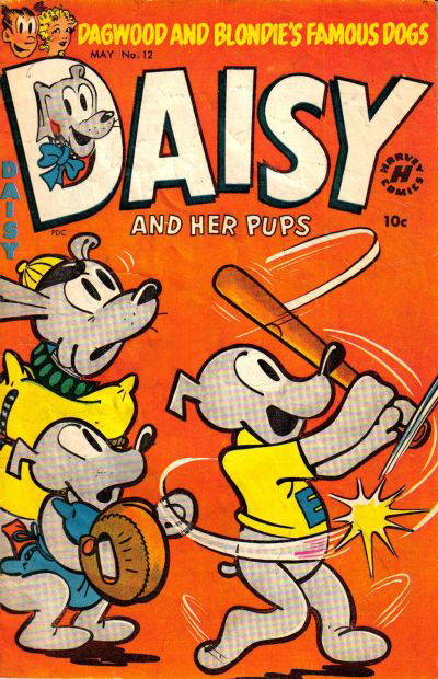 Daisy and her Pups (Harvey, 1951 series) #12 (May 1953)