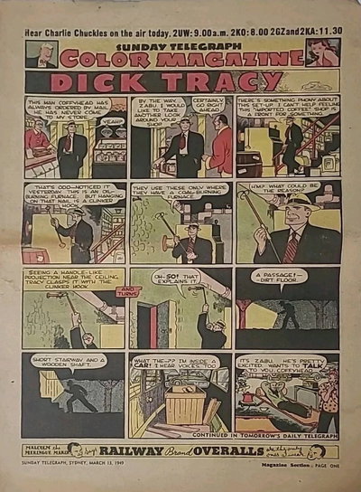 Sunday Telegraph Color Magazine 13 March 1949