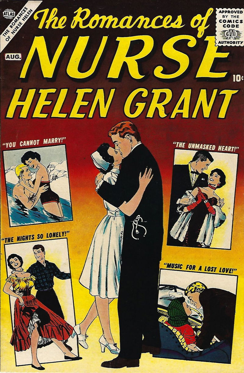 The Romances of Nurse Helen Grant (Unknown, 1957 series) #1 (August 1957)
