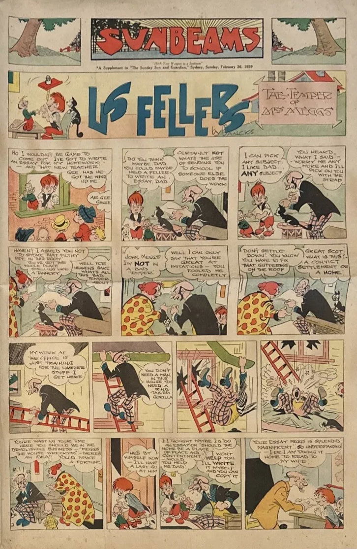 Sunbeams: Supplement to the Sun News-Pictorial (Unknown, 1940? series) 26 February 1939 (26 February 1939)