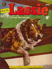 Lassie (World Distributors, 1952 series)  #6 (January 1953) — M-G-M's Lassie