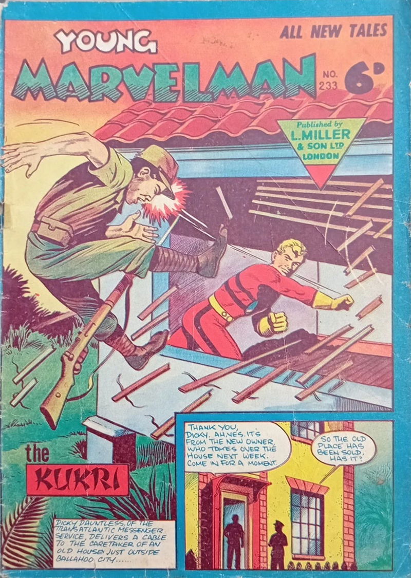 Young Marvelman (L. Miller & Co., 1954 series) #233 (January 1958)