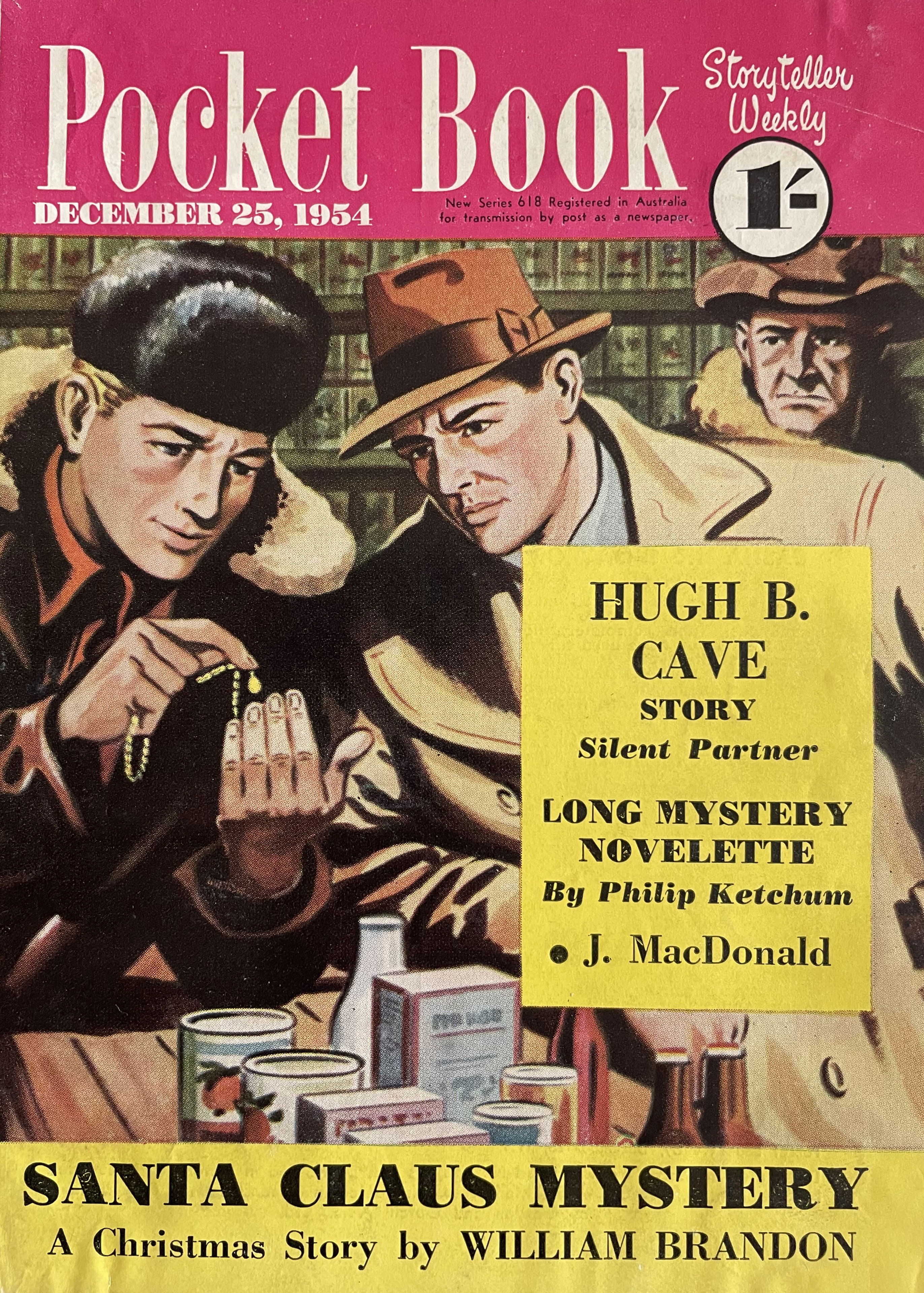 Pocket Book Storyteller Weekly (ANL, 1949? series) #618 (25 December 1954)