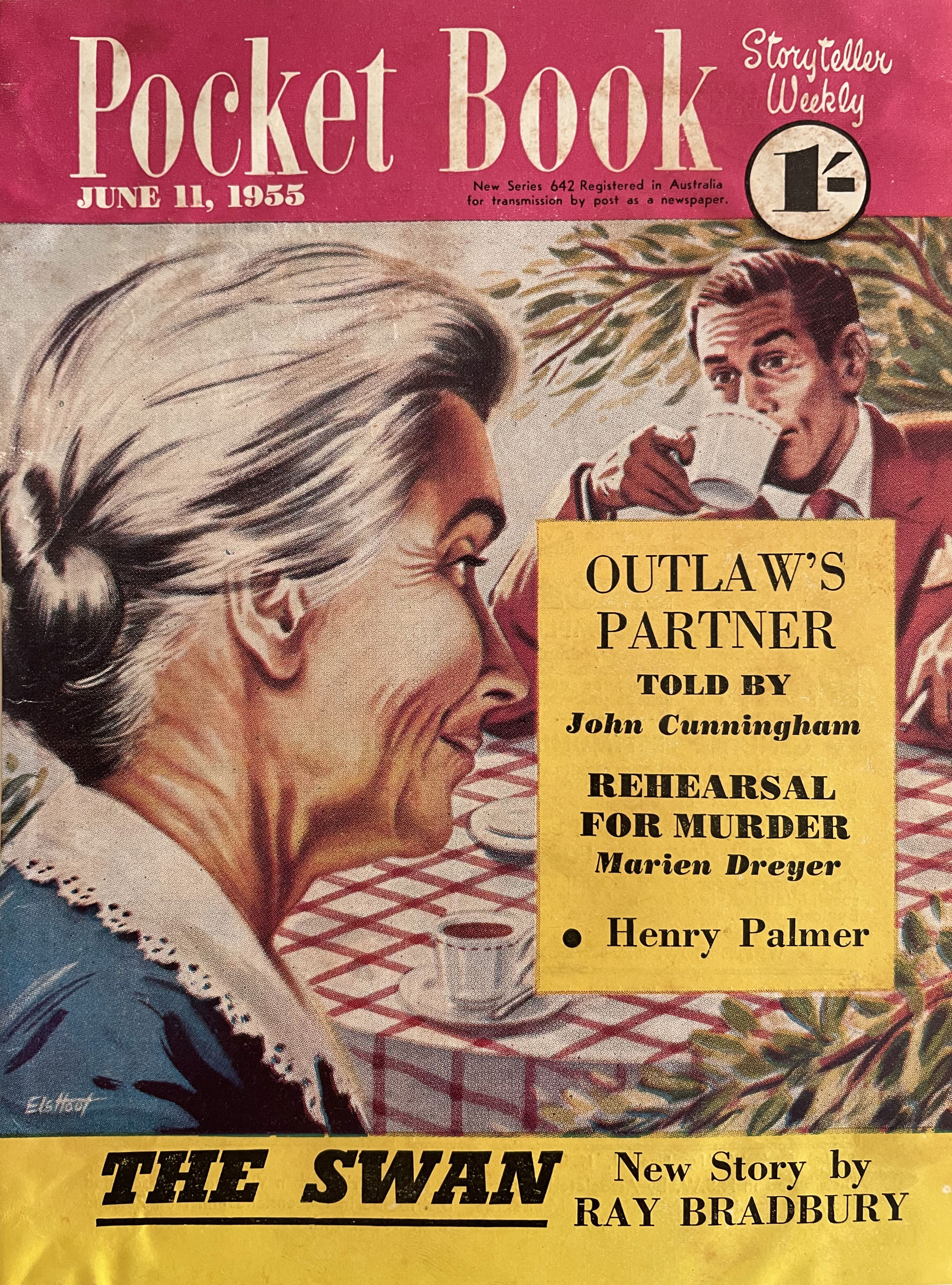 Pocket Book Storyteller Weekly (ANL, 1949? series) #642 (11 June 1955)