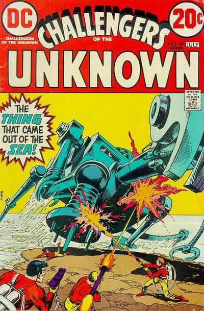 Challengers of the Unknown (DC, 1973 series) #80 June-July 1973