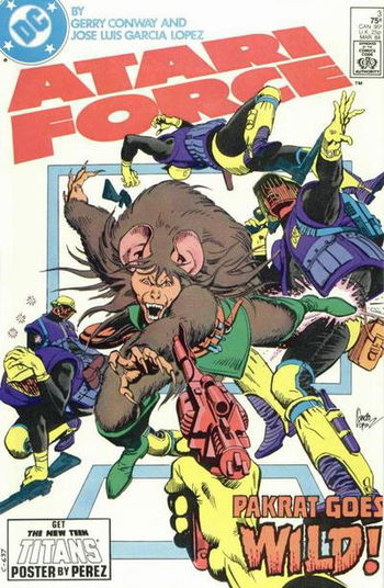 Atari Force (DC, 1984 series) #3 (March 1984)