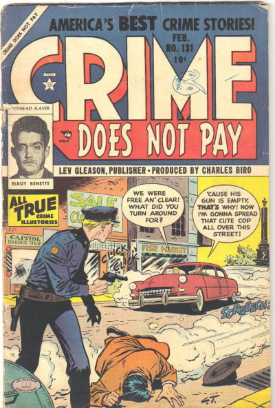 Crime Does Not Pay  #131 (February 1954)