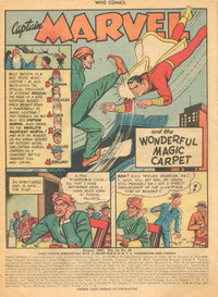 The Wonderful Magic Carpet (<span class="fw-500">Whiz Comics</span>  #88 (August 1947)), page 1