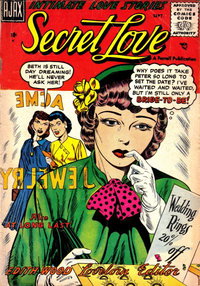 Secret Love (Farrell, 1957 series)  #3 (September 1957)