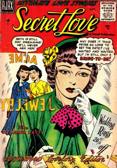 Secret Love  #3 (September 1957)