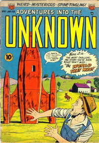 Adventures into the Unknown  #61 (January-February 1955)