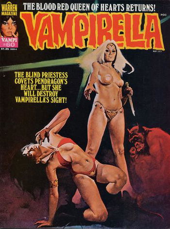 Vampirella (Warren, 1969 series) #60 May 1977