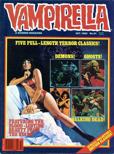 Vampirella (Warren, 1969 series) #91 October 1980