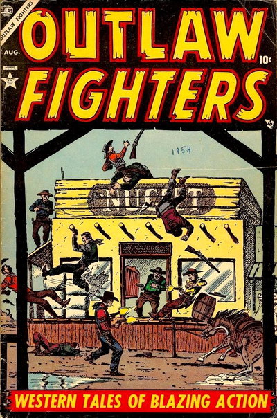 Outlaw Fighters  #1 (August 1954)