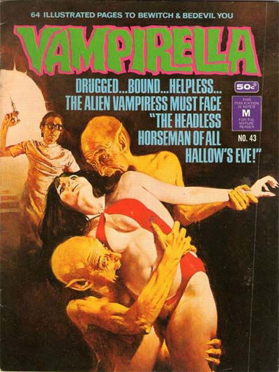 Vampirella (KG Murray, 1974 series) #43 [September 1977?]