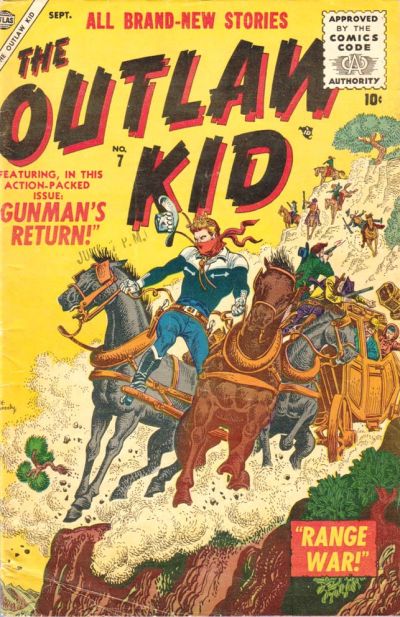 The Outlaw Kid (Atlas [Marvel], 1954 series) #7 (September 1955)