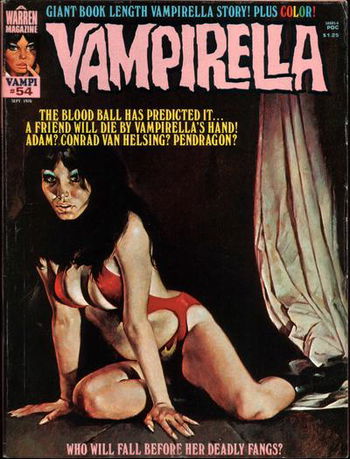 Vampirella (Warren, 1969 series) #54 (September 1976)