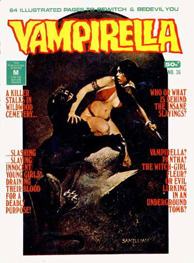 Vampirella (KG Murray, 1974 series) #36 [February 1977?]