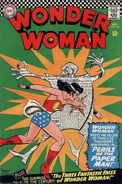 Wonder Woman (DC, 1942 series) #165 (October 1966)