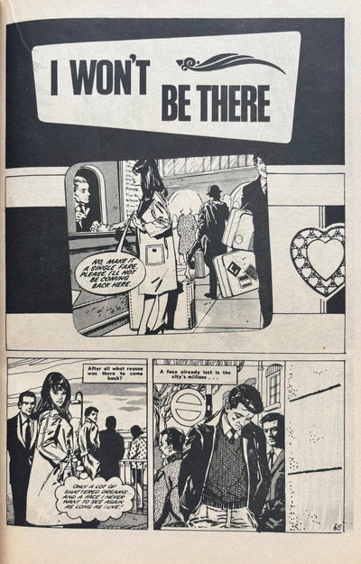 Secret Dreams Romances (Sport Magazine, 1963 series)  #17 ([July 1969?]) — I Won't Be There