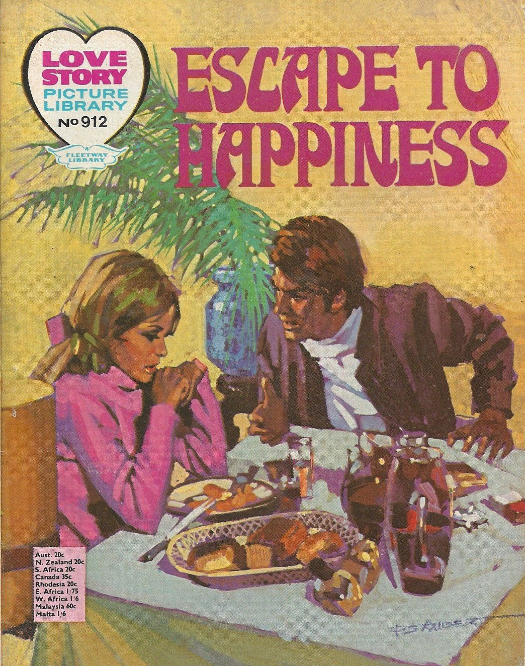 Love Story Picture Library (IPC, 1952 series) #912 (September 1971)