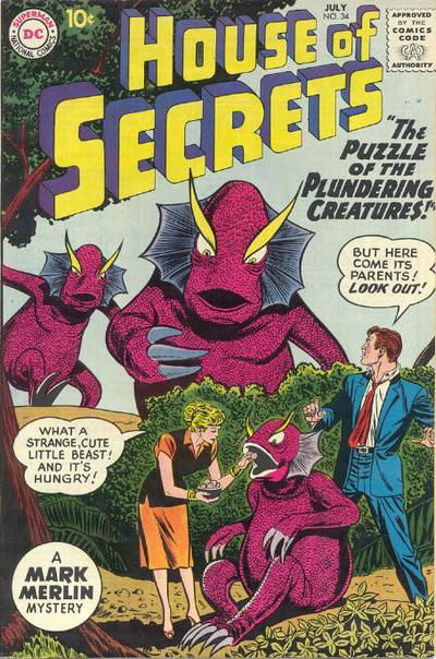 House of Secrets (DC, 1956 series) #34 (July 1960)