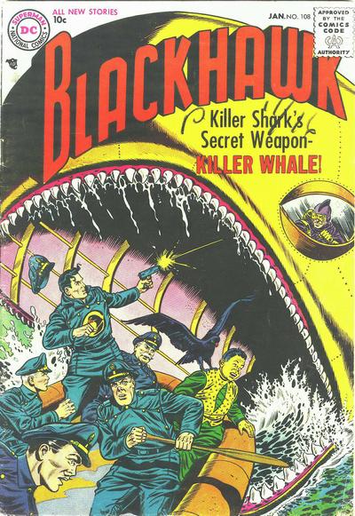 Blackhawk (DC, 1957 series) #108 (January 1957)