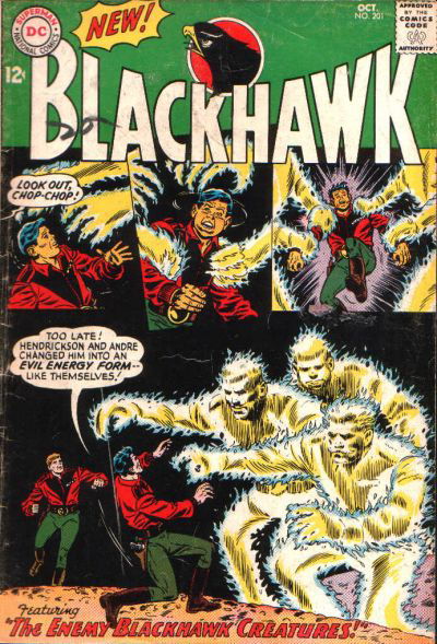 Blackhawk (DC, 1957 series) #201 October 1964