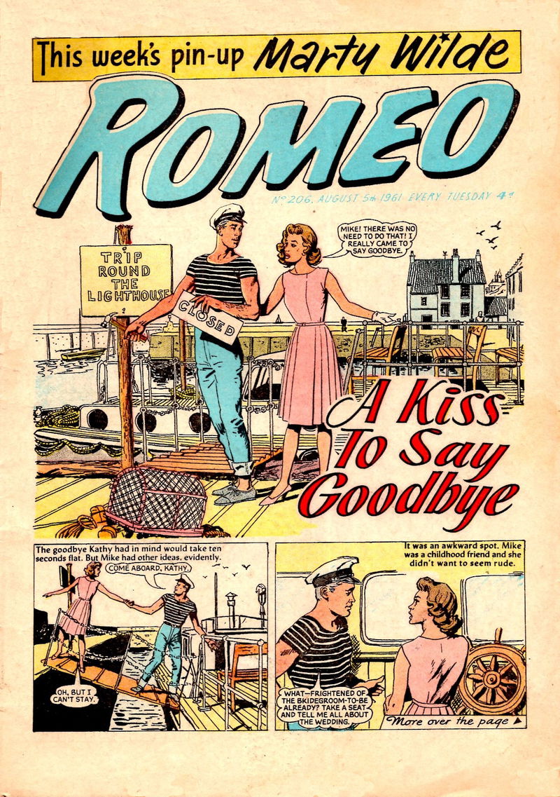 Romeo (DC Thompson, 1957? series) #206 (5 August 1961)