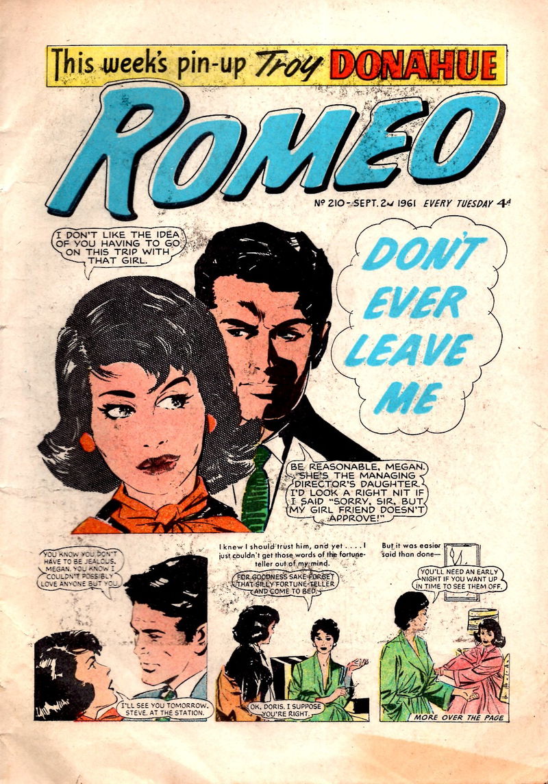 Romeo (DC Thompson, 1957? series) #210 (2 September 1961)