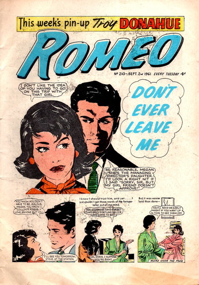 Romeo  #210 (2 September 1961)