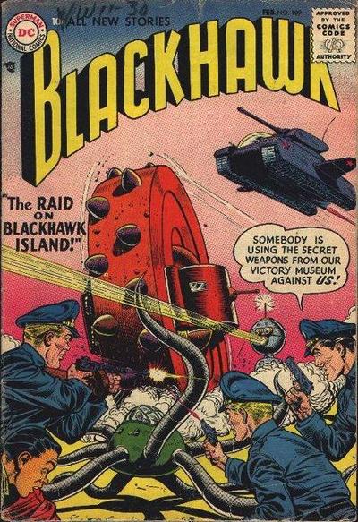 Blackhawk (DC, 1957 series) #109 (February 1957)