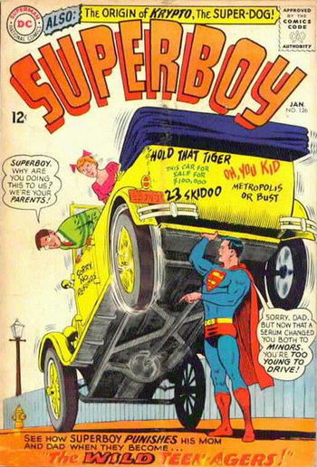 Superboy (DC, 1949 series) #126 January 1966