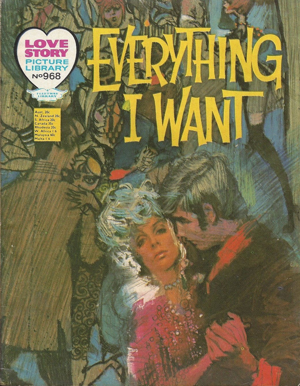 Love Story Picture Library (IPC, 1952 series) #968 (May 1972)