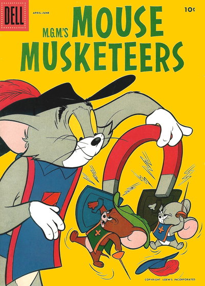 M.G.M.'s Mouse Musketeers  #8 (April-June 1957)