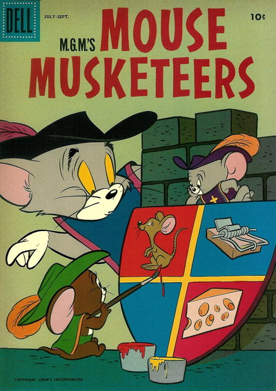 M.G.M.'s Mouse Musketeers  #9 (July-September 1957)