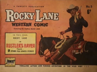 Rocky Lane Western Comic (Cleland, 1949? series) #5 ([October 1949?])