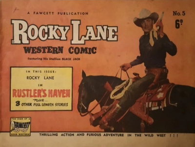 Rocky Lane Western Comic  #5 ([October 1949?])