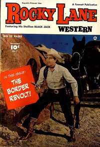 Rocky Lane Western (Fawcett, 1949 series)  #7 (November 1949)