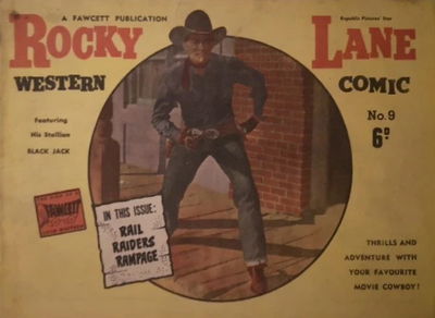 Rocky Lane Western Comic (Cleland, 1949? series) #9 ([February 1950?])