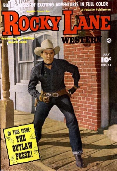 Rocky Lane Western  #15 (July 1950)