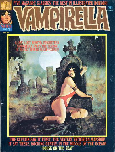 Vampirella (Warren, 1969 series) #41 April 1975