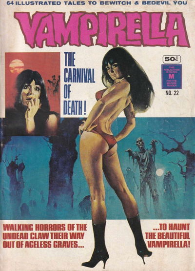 Vampirella (KG Murray, 1974 series) #22 [December 1975?]