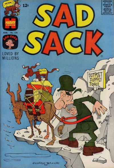 Sad Sack Comics  #156 (August 1964)