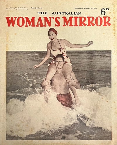 The Australian Woman's Mirror  v32#13 ([22 February 1956?])