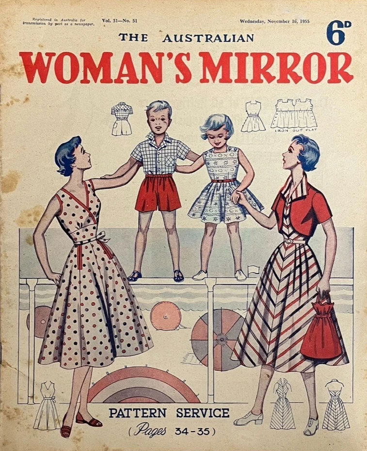 The Australian Woman's Mirror (Bulletin, 1924 series) v31#51 (15 November 1955)